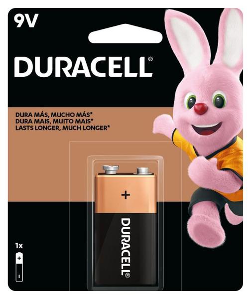 Bateria Duracell 9v C/1