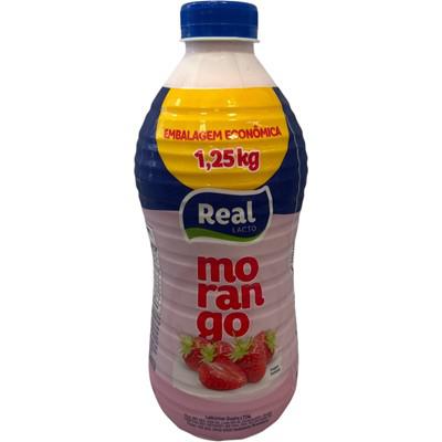 Bebida Lac.Real Garrafa Morango 1,250kg
