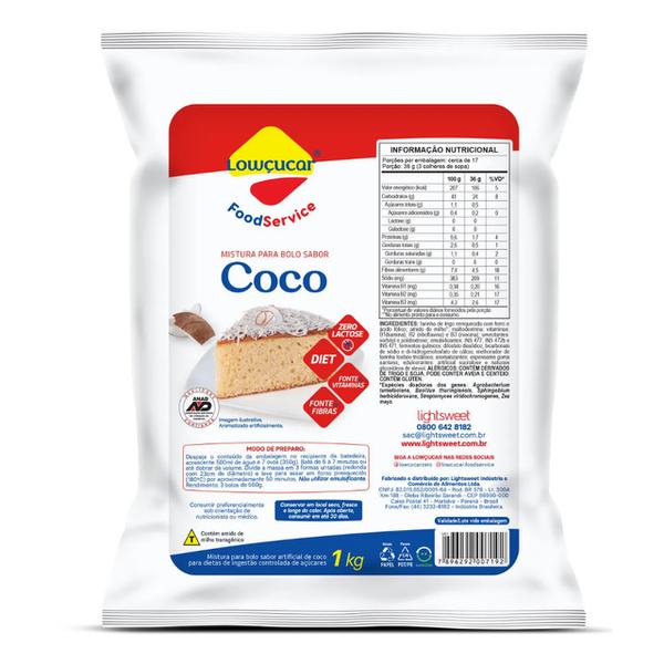 Bolo Sabor Coco Kg