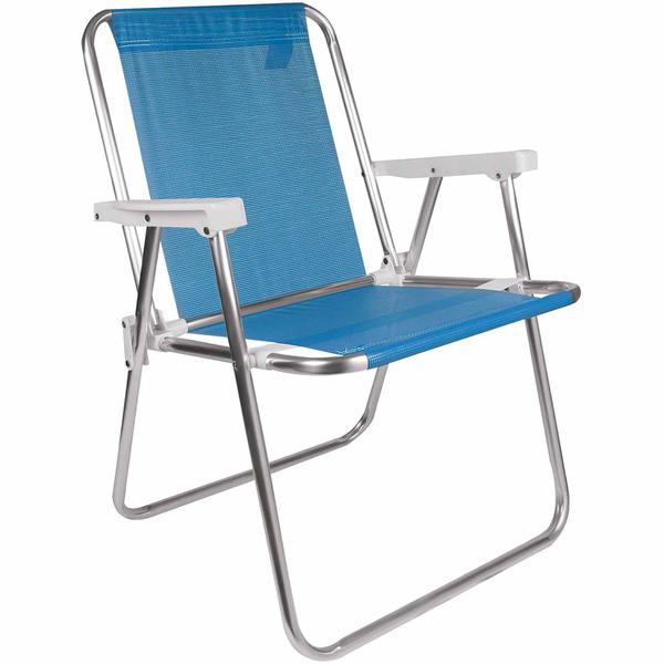 Cadeira Mor Alum.Sannet Azul 2274