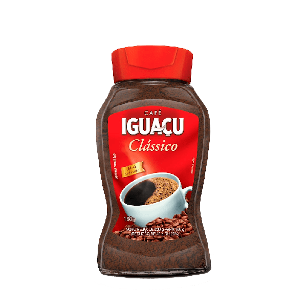 Cafe Sol.Iguacu Classic Vidro 160g