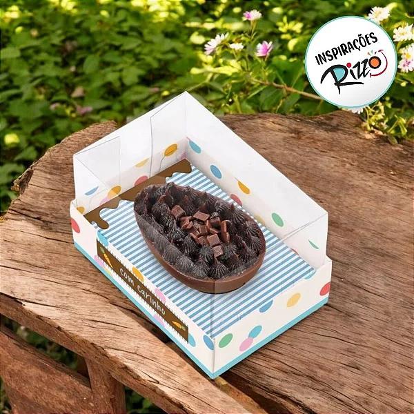 Caixa Ovo Pascoa P/Meio Ovo Jump