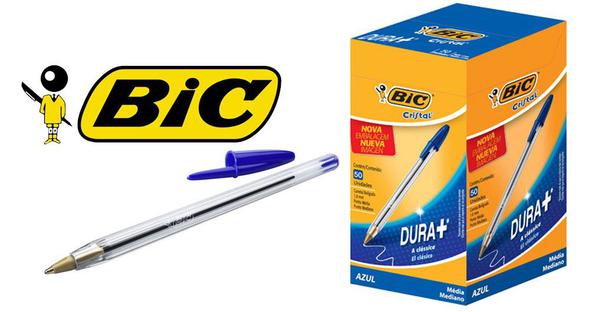 Caneta Bic Cristal C/50 Azul