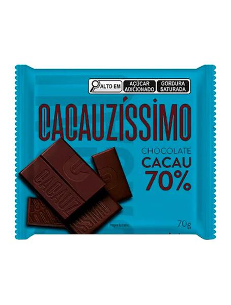 Choc.Espirito 70g Cacau 70% Com Açucar