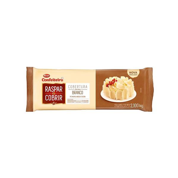 Cob.Choc.Harald Raspar Cobrir Branco 2,1 Kg
