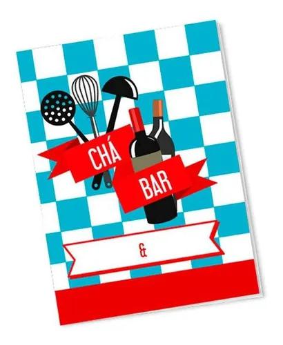 Convite Cha Bar Utensilios C/10