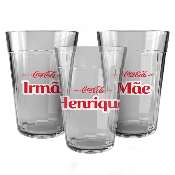 Copo Nadir Americano 345ml Coca Nomes