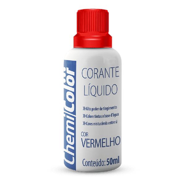 Corante Chemicolor Liq.Vermelho 50ml