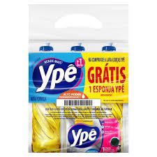 Deterg.Liq.Ype 500 Ml C/6 neutro  Gratis Esponja