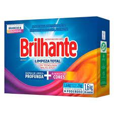 Deterg.Po Brilhante 1.6kg Caixa Limpeza