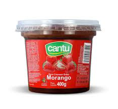 Doce Cantu Morango 400g