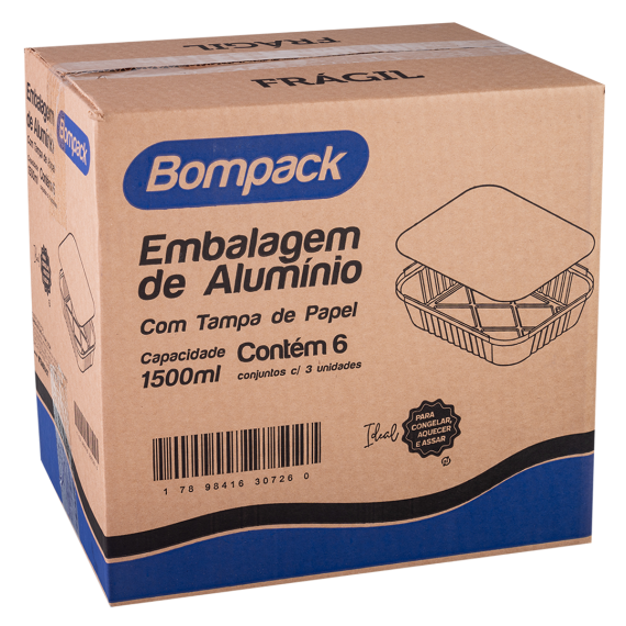 Emb.Alum.Bompack Formita 1500ml C/3