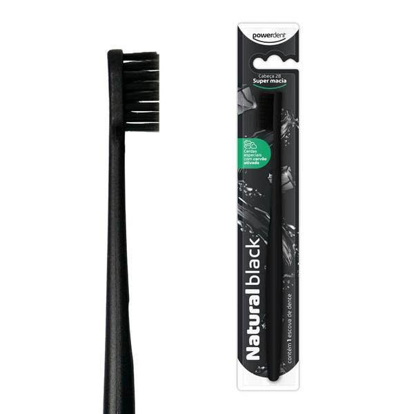 Esc.Dent.Powerdent Nat.Black C/1