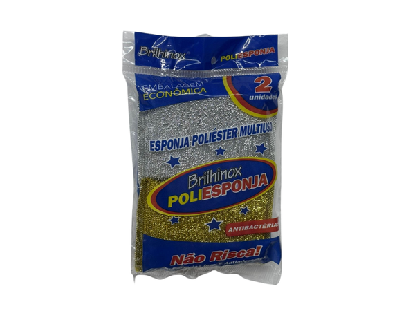 Esp.Poliester Brilhinox Multiuso C/2
