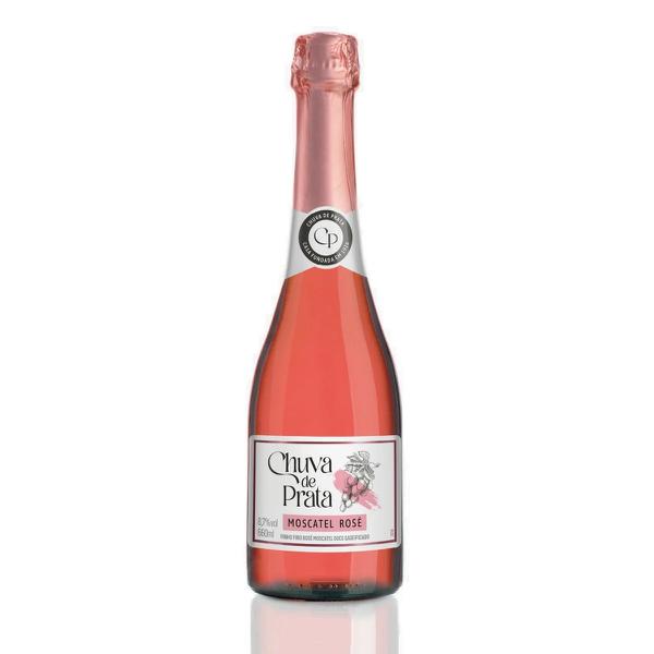 Espumante Chuva Prata 660ml Rose Moscatel