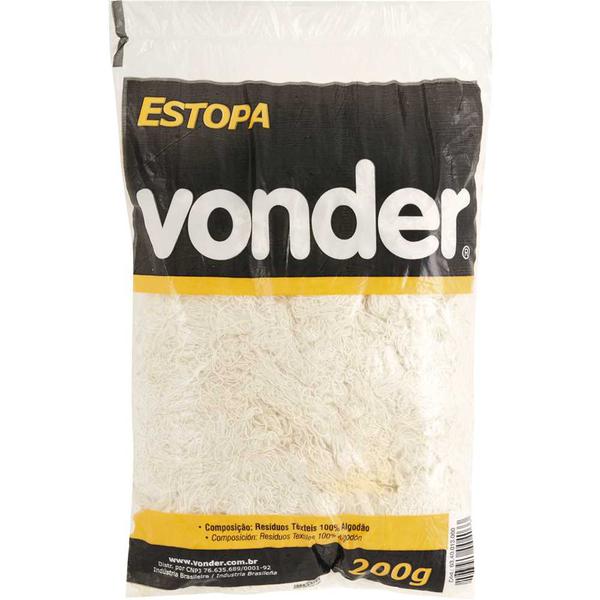 Estopa Vonder Branca 200g