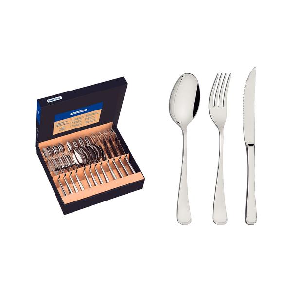 Faqueiro Tramontina Inox Monaco 24pç