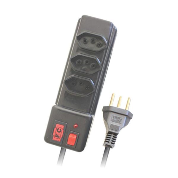 Filtro Linha F.C.C/3 Tomadas 1,20mts