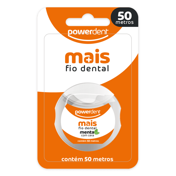 Fio Dental Powerdent Light 50mt