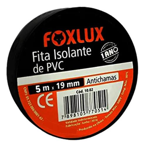 Fita Isolante Foxlux Cores 5mt