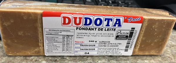 Fondant Dudota Leite 320g