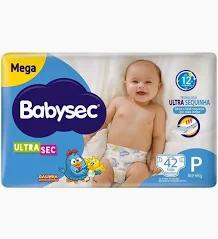 Fraldas Babysec Mega P.C/42