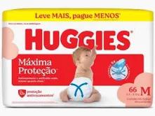 Fraldas Huggies Max.Prot.Hiper M.C/66
