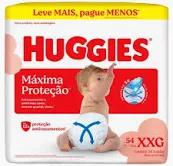Fraldas Huggies Max.Prot.Hiper Xxg C/54