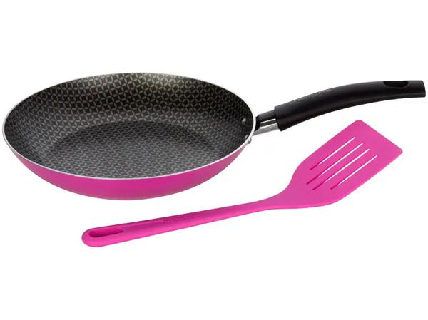 Frigideira Multiflon C/Esp.N.24 Rosa