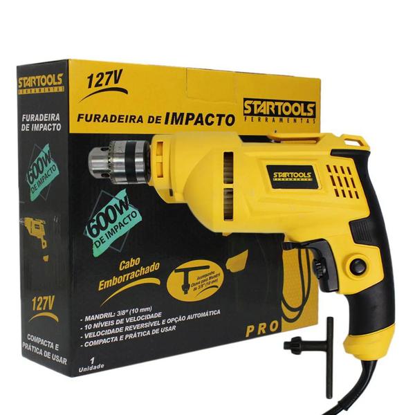 Furadeira Startools Impacto 127v 600w