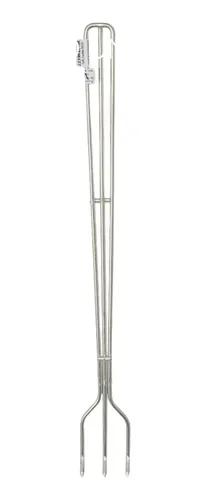 Garfo Globo Churrasco Aluminio 50 Cm