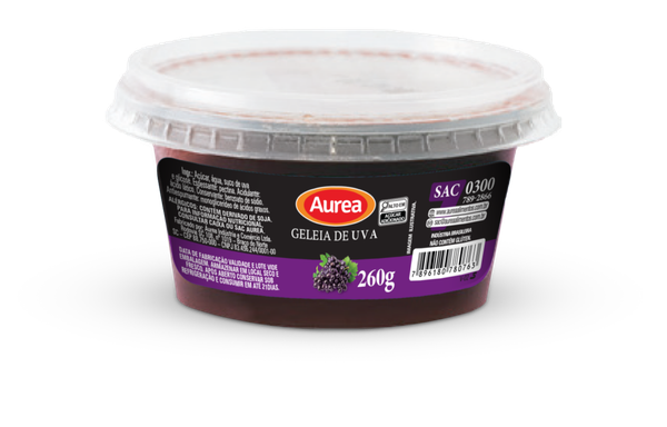 Geleia Aurea Uva 260g