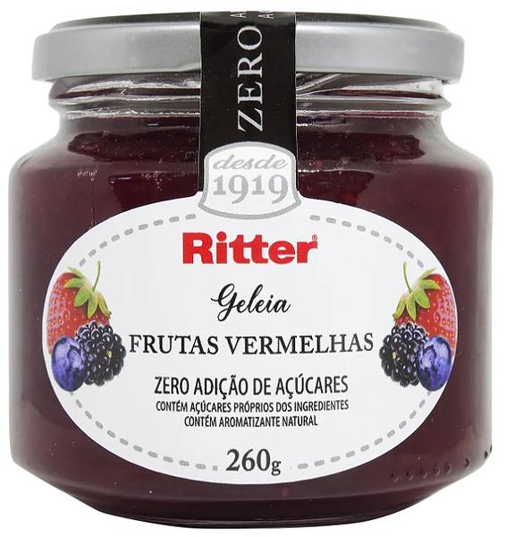 Geleia Ritter Zero Frutas Verm.260g