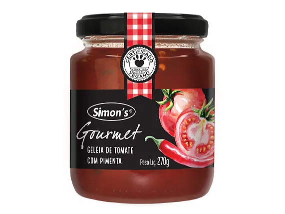 Geleia Simon's Tom.C/Pim.Vidro 270g