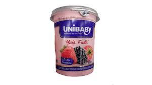 Iogurte Unibaby Mais Frutas F.Verm.400g