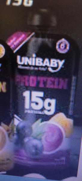 Iogurte Unibaby Protein Açai e Banana 160g