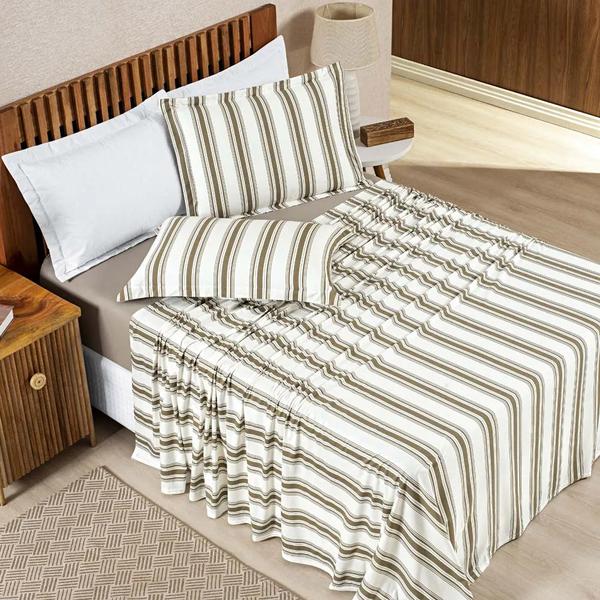 Jogo Cama Malha Algadao 240x250 4pç