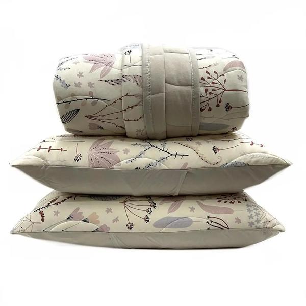 Jogo Colcha Malha 100% 260x240 3pç