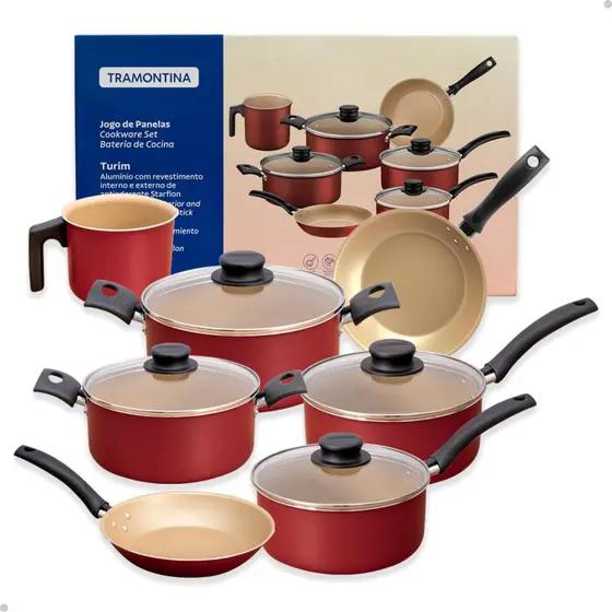 Jogo Panelas Tram.Turim 7pç