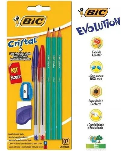Kit Escolar Bic Evolution C/7 Pç
