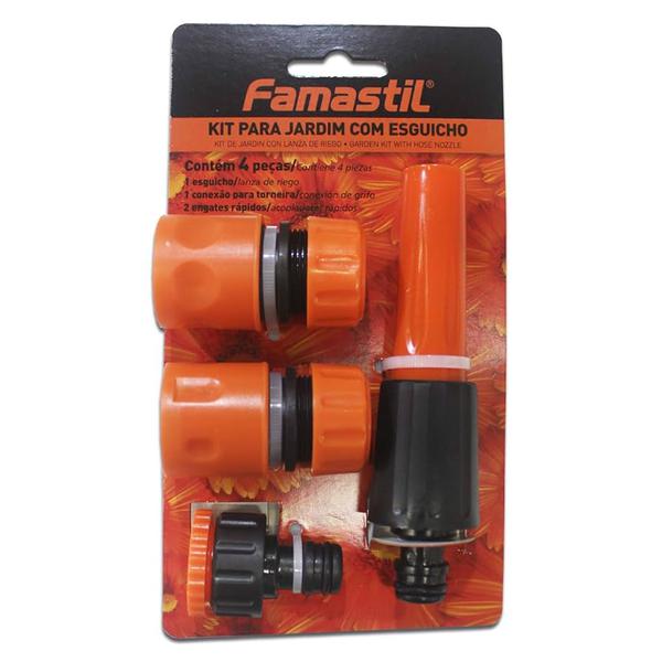 Kit Jardim Famastil Engate Esguicho