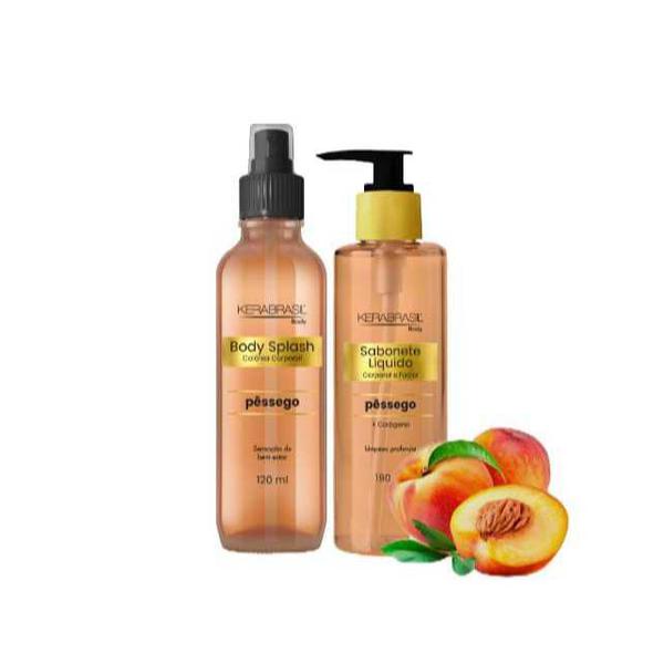 Kit Kerabrasil Sab.Liq.+ Esfol.Pessego