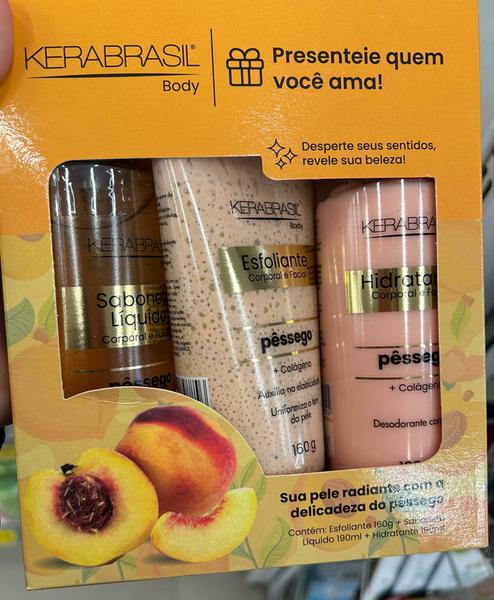 Kit Kerabrasil Sab.Liq.+ Esfol.Pessego