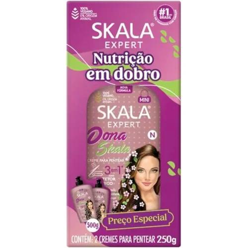Kit Skala Creme Pentear 250g C/2 Dona