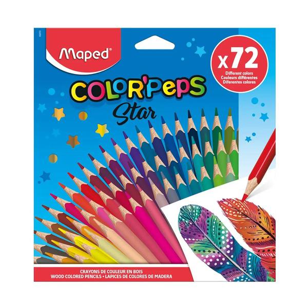 Lapis Cor Maped Color Peps Star C/72