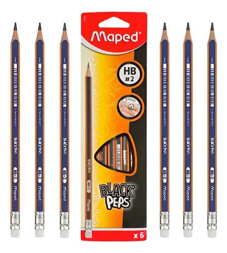 Lapis Esc.Maped Black Peps C/6