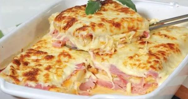 Lasanha Pronta Presunto e Queijo Kg