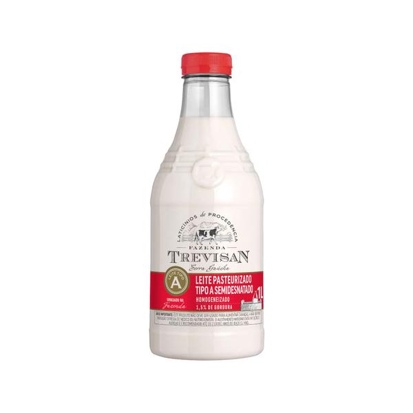 Leite Gar.Trevisan Semi-Desnat.1lt