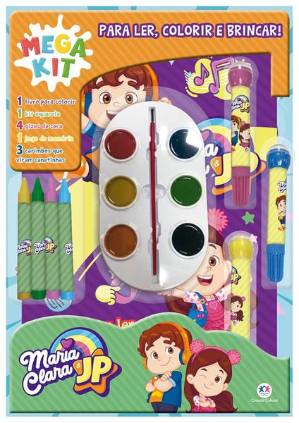 Livro Maria Clara e Jp Ler Colorir e Brincar