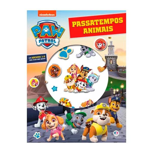 Livro Patrulha Canina Passat.Animais